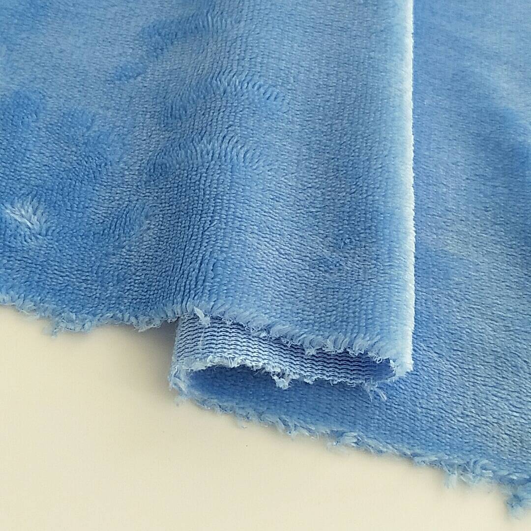 tecido de lã de flanela de malha tingido liso de alta qualidade personalizado