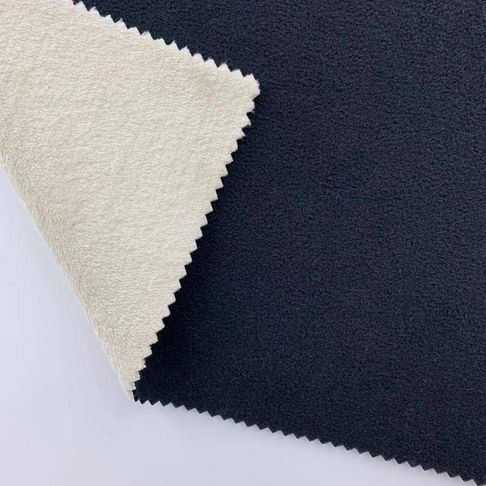 High Quality for Bonded Denim Fabric - 100%polyester flannel fabric fleece double layer flannel fleece blanket fabric – Starke