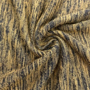 Factory supply Two Tone ferve knit hacci stof foar klean