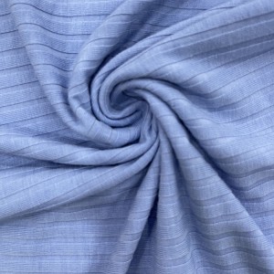 Tissu côtelé en poly span à large écart, à la mode, pour sweat à capuche, offre spéciale