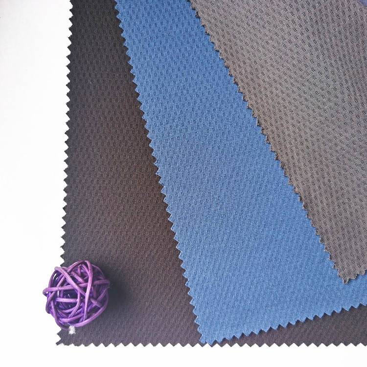 New Design Jacquard Polyester Mesh Fabric for T- shirt