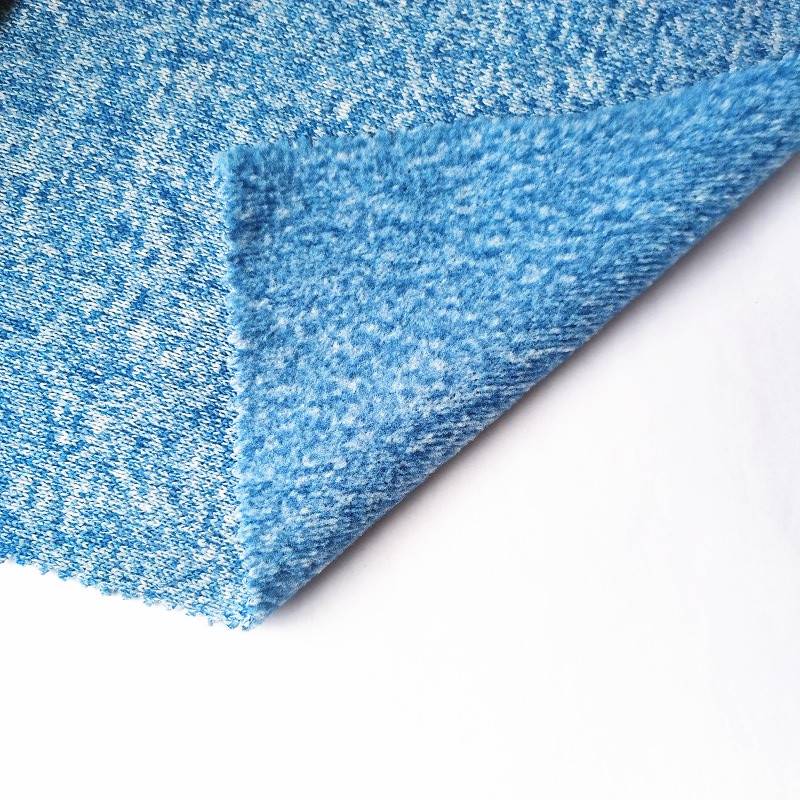 China wholesale Sherpa Fleece Fabric - New Design 100 Polyester Hacci Sweater Fleece fabric for Sports wear – Starke