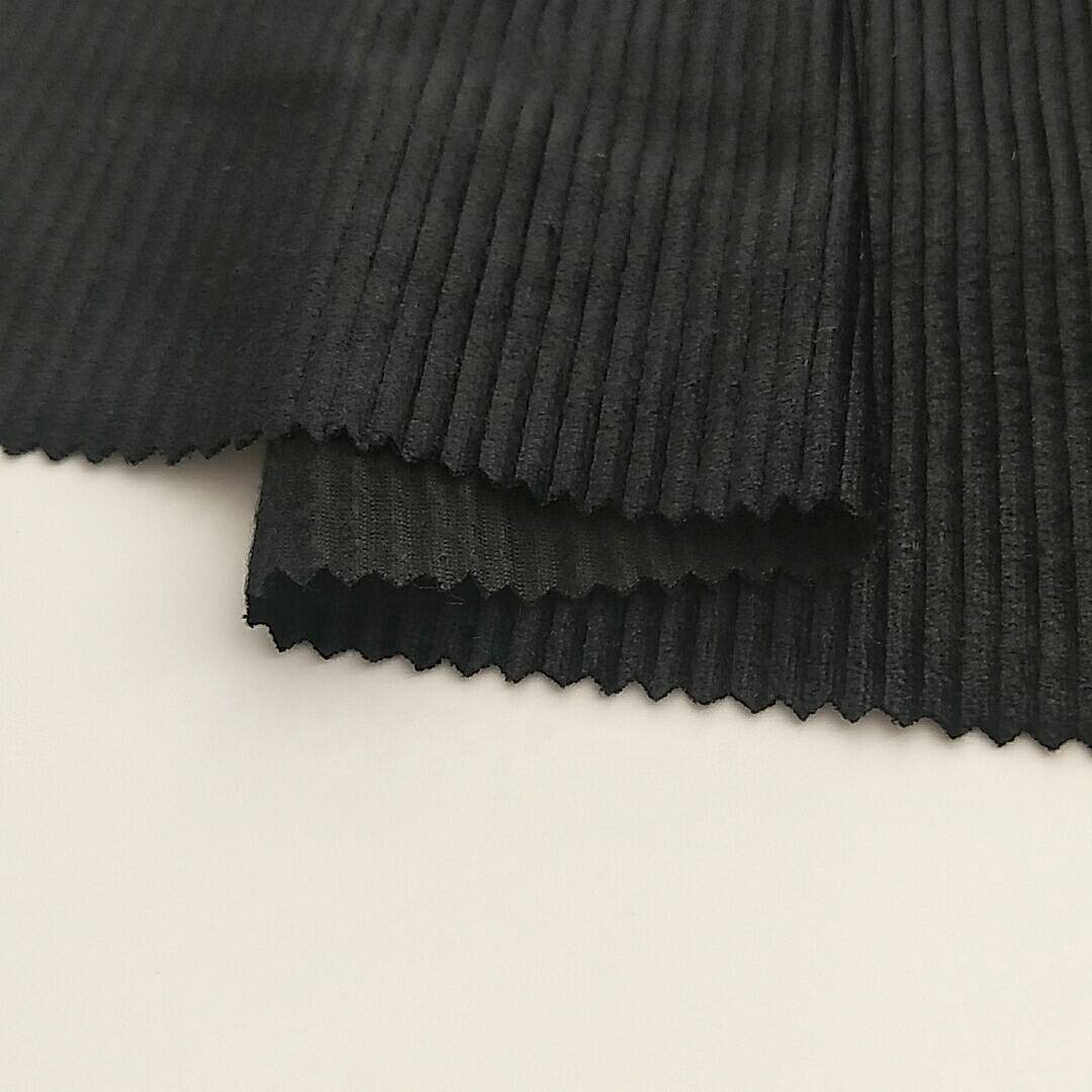 Popularno prodana naborana pletena baršunasta flis tkanina za 2020