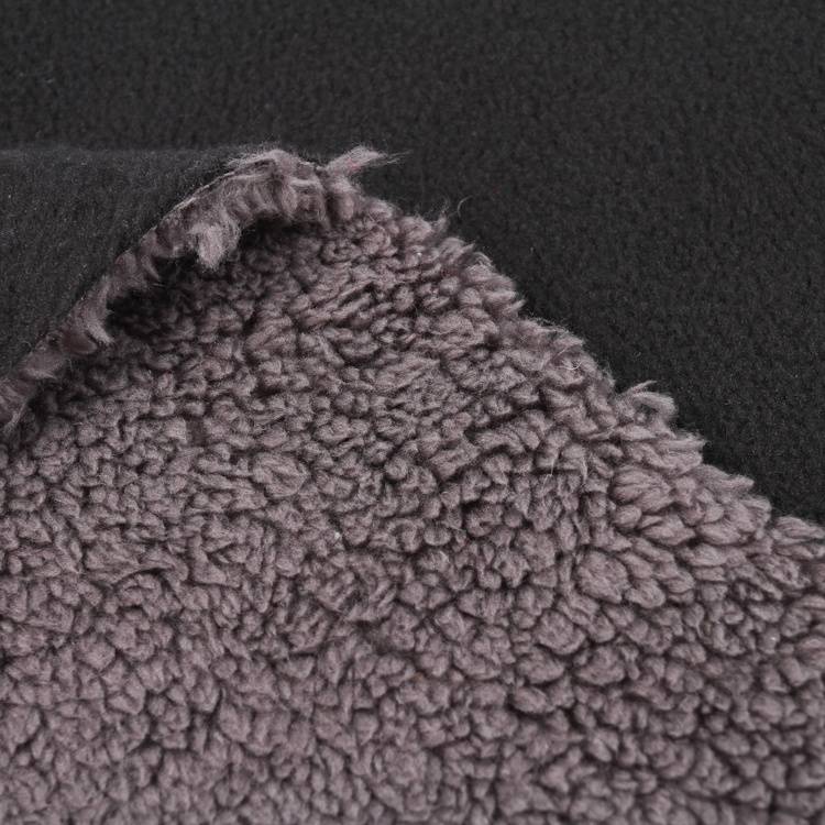 Beste vervaardiger 100% poliëster pola fleece gebind sherpa mikro fleece stof