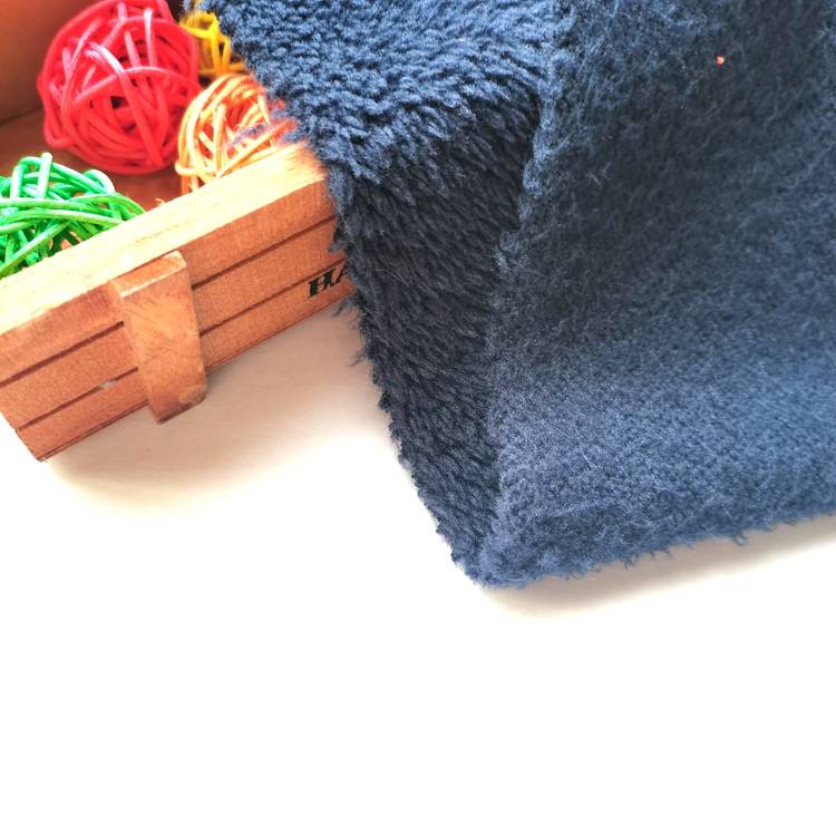 popular winter fleece 100 polyester double sided brushed sherpa fabric fleece for blankets