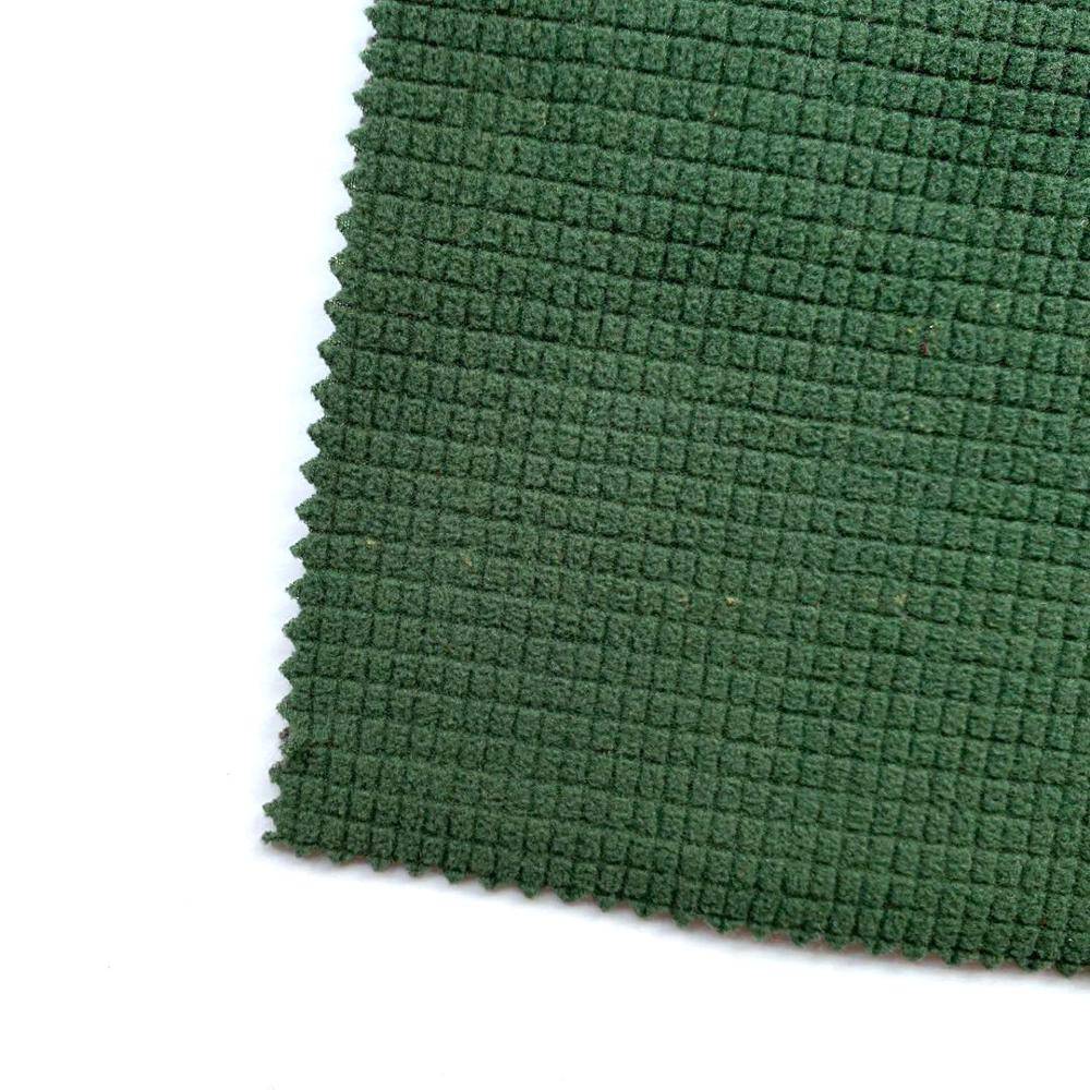 100% polyesterová zakázková žakárová polární fleecová podšívka pro softshellovou bundu