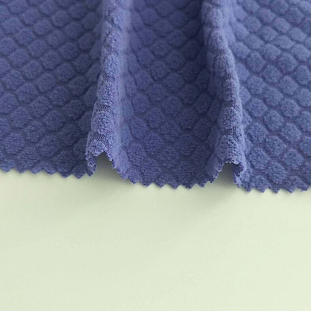 gewilde jacquard stof sokker patroon polar fleece stof