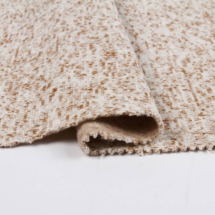 Comfortable cheap cation yarn hacci brushed sweater fleece fabric