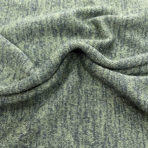 Нова стилска вишебојна јефтина хацци лабава плетена тканина за одећу