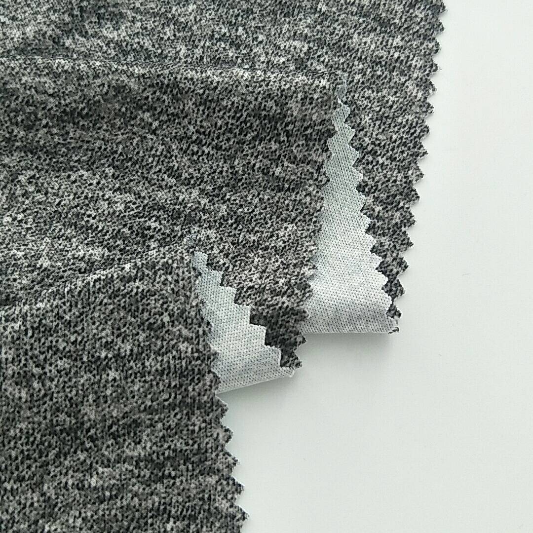 50D nuwe ontwerp gedrukte 100% poliëster plat lap stof in breiwerk
