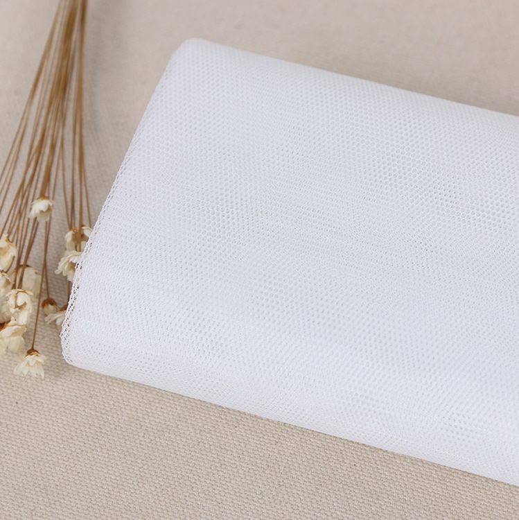 Trending Products Plain Jersey Fabric - Polyester warp knitted small hexagonal fishing tool fabric mesh women’s dress fabric dyeing – Starke