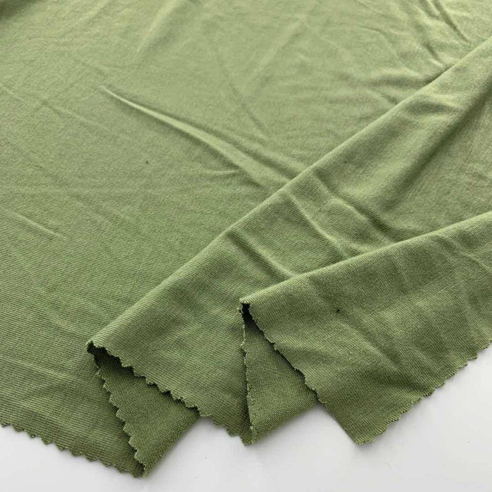 Manufacturer selling 95% rayon 5% spandex knit 4 ways stretch jersey fabric