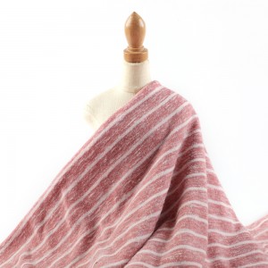 Main douce sentant le tissu simple de Jersey de Hacci balayé par spandex du polyester 4% 96%