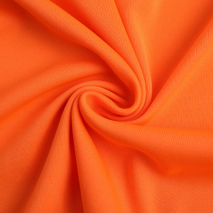 vải sườn cổ áo nhuộm màu trơn 1 * 1 vòng bít tùy chỉnh đan 100% vải sườn polyester