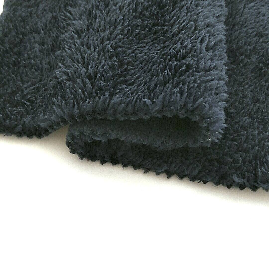 héich Qualitéit 100% Polyester Velveteen Stoff gebonnen polare Fleece Stoff fir Decken