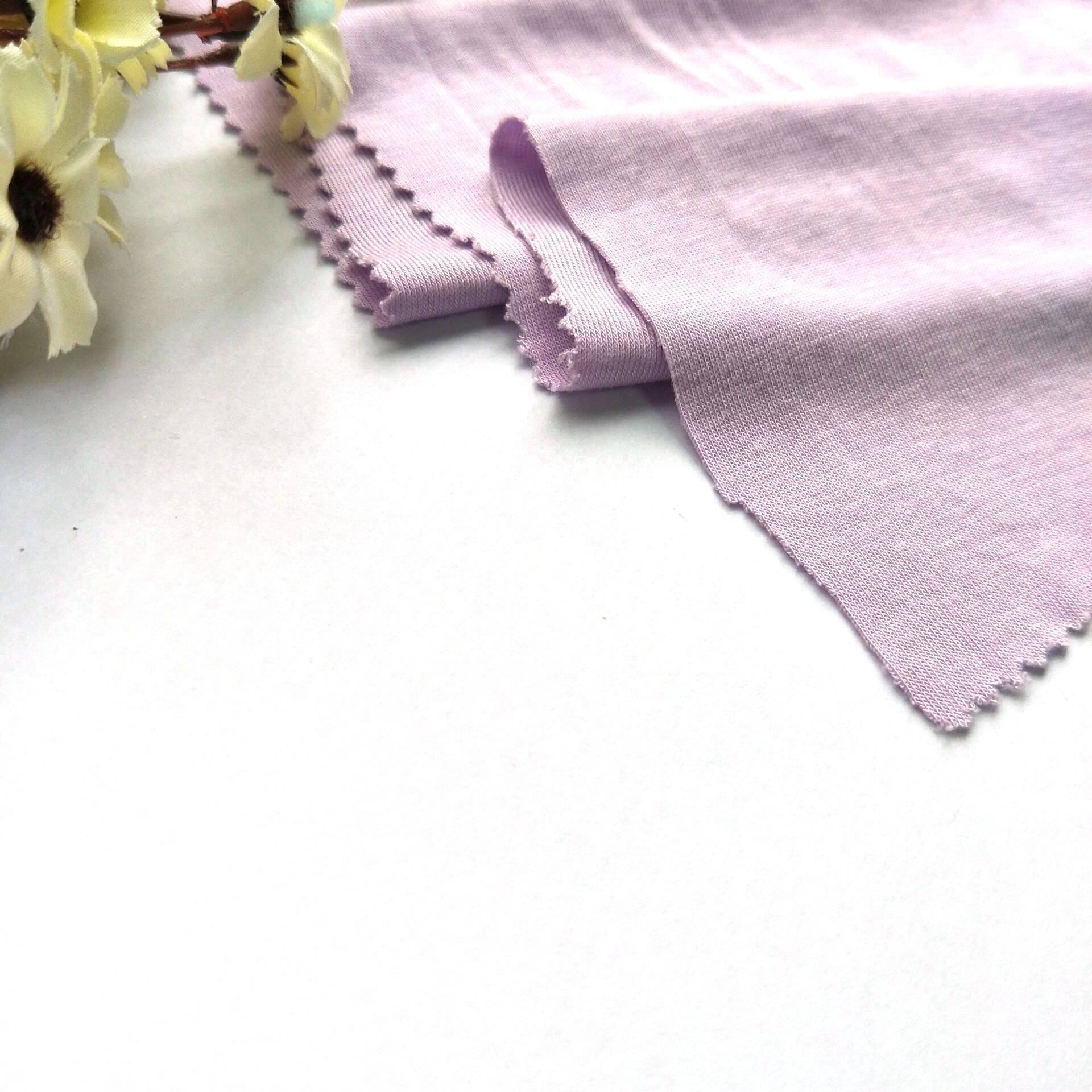 tissu côtelé tissu tricoté côtelé de haute qualité 92% polyester 8% tissus jersey spandex