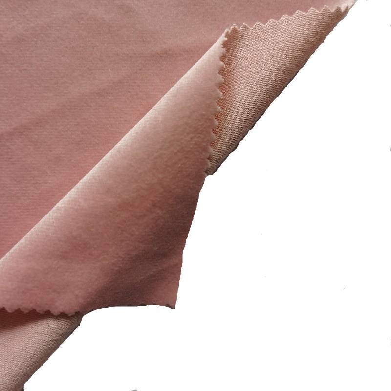 Populärt polyester sammet tyg Korea sammet soffa tyg bra stretch för Indien marknaden