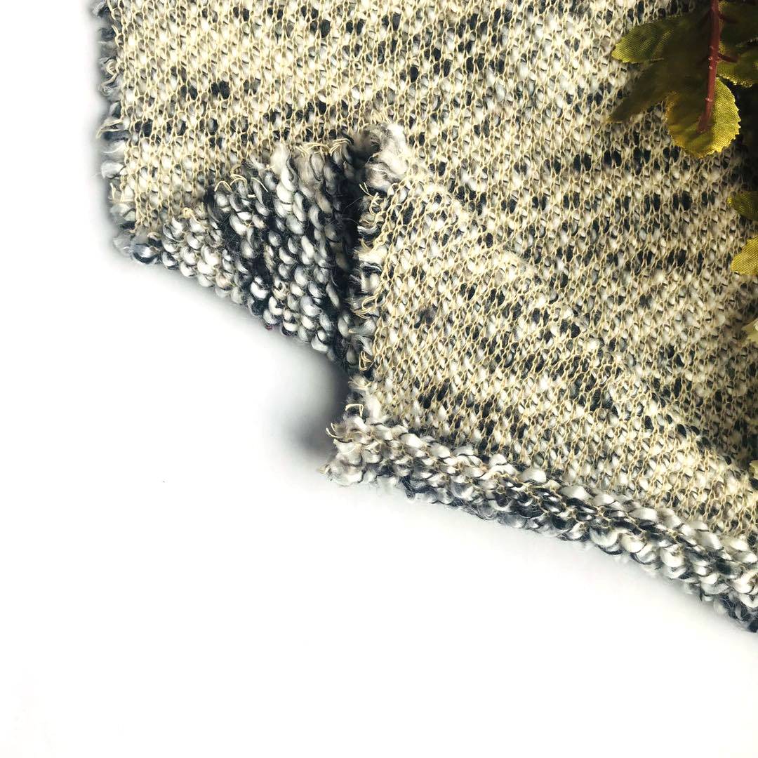 Hot New Products Polyester Fleece Fabric - Fancy Design 60%Acrylic 40%Polyester Slub knit Sweater Fabric – Starke