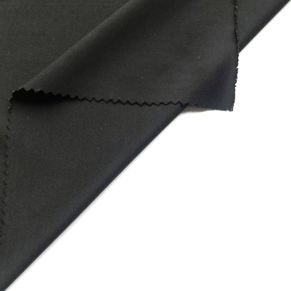 Manufacturer vilis Polyester Spandex solidus Jersey Fabric ad Garmentum