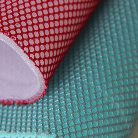 Polyester bird eye cloth air layer bird eye mesh maliit na butas na hindi tinatablan ng tubig breathable mesh sports shoes material