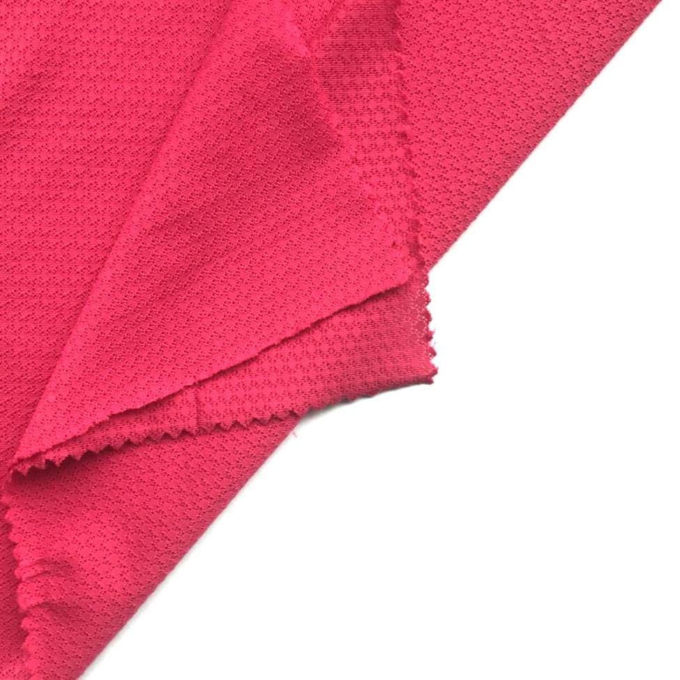 Hot selling Polyester Spandex Knit Jacquard Jersey Fabric for garment hijab