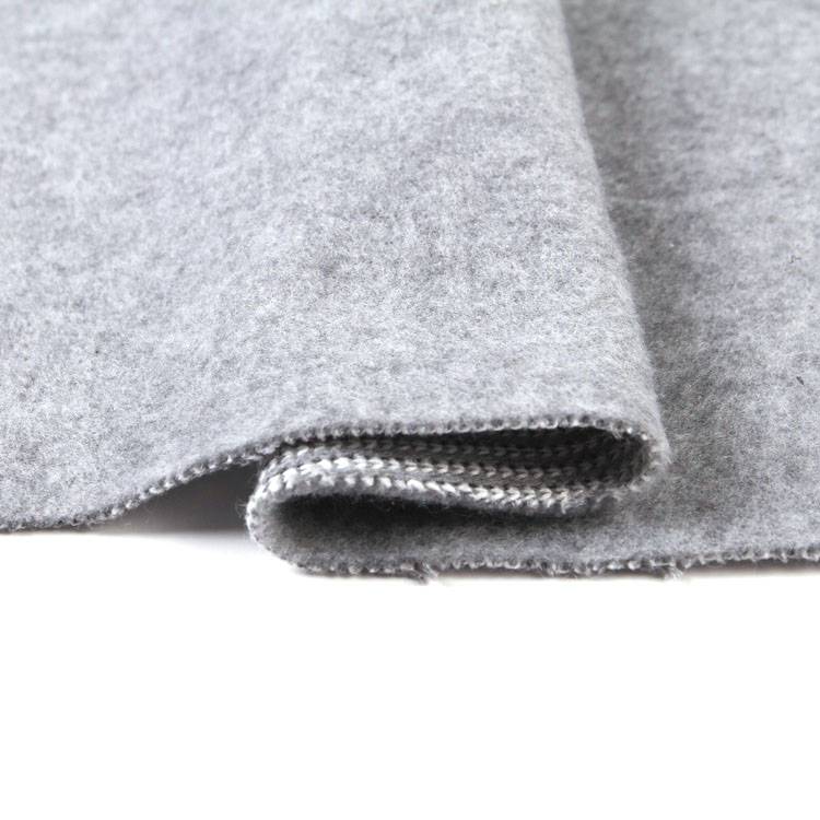 नवीन डिझाइन cationic hacci स्वेटर विणणे एक बाजू ब्रश फ्लीस फॅब्रिक