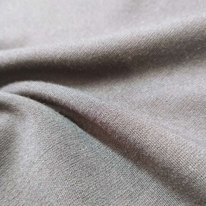 Solid Piece Dye RT Rayon Polyester Ponte Roma Activewear-Stoffe Bekleidungsstoff Strickartikel