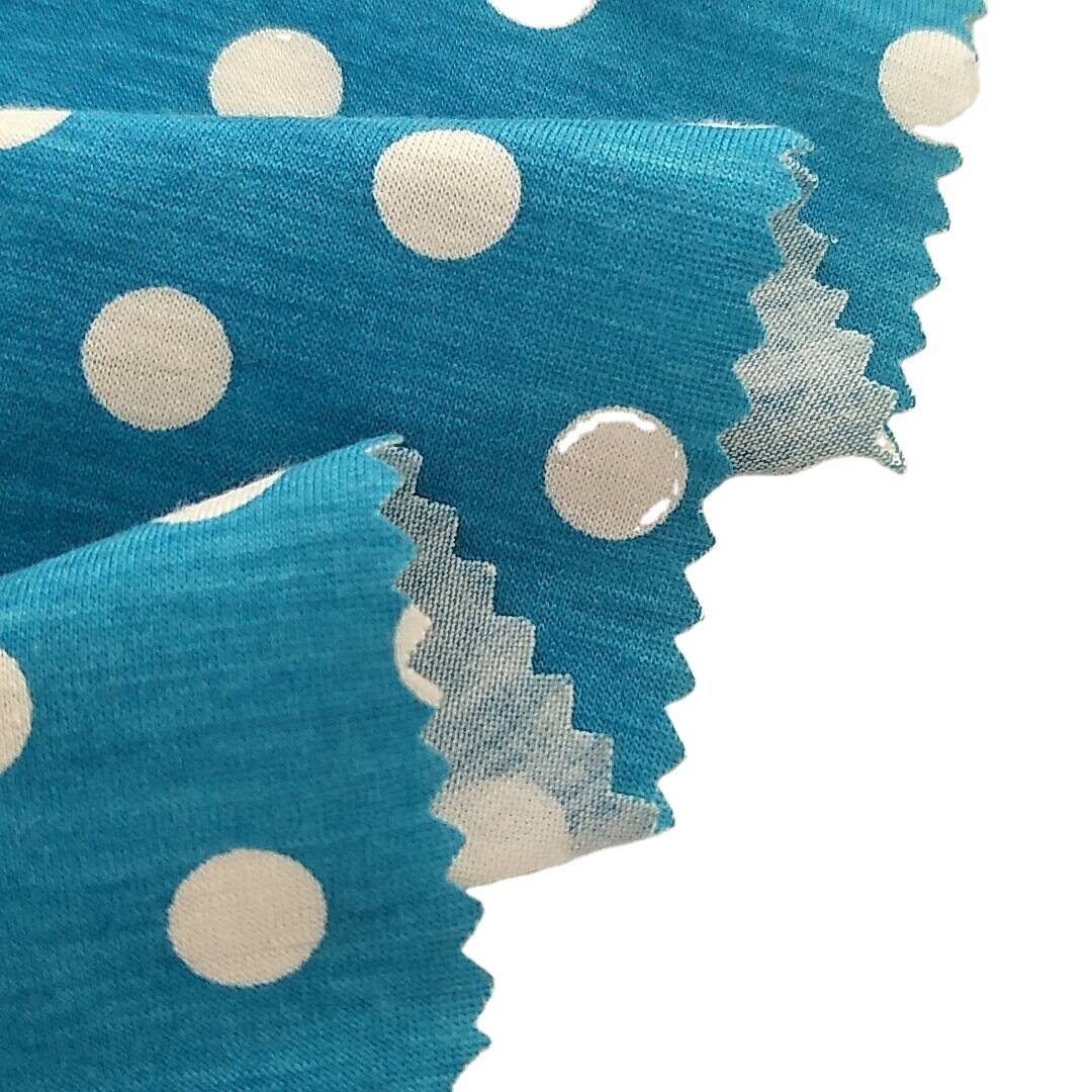 Tvornički prilagođeni tekstil od 100% pamučnog pletenog žerseja po cijelom printu za majice i hlače