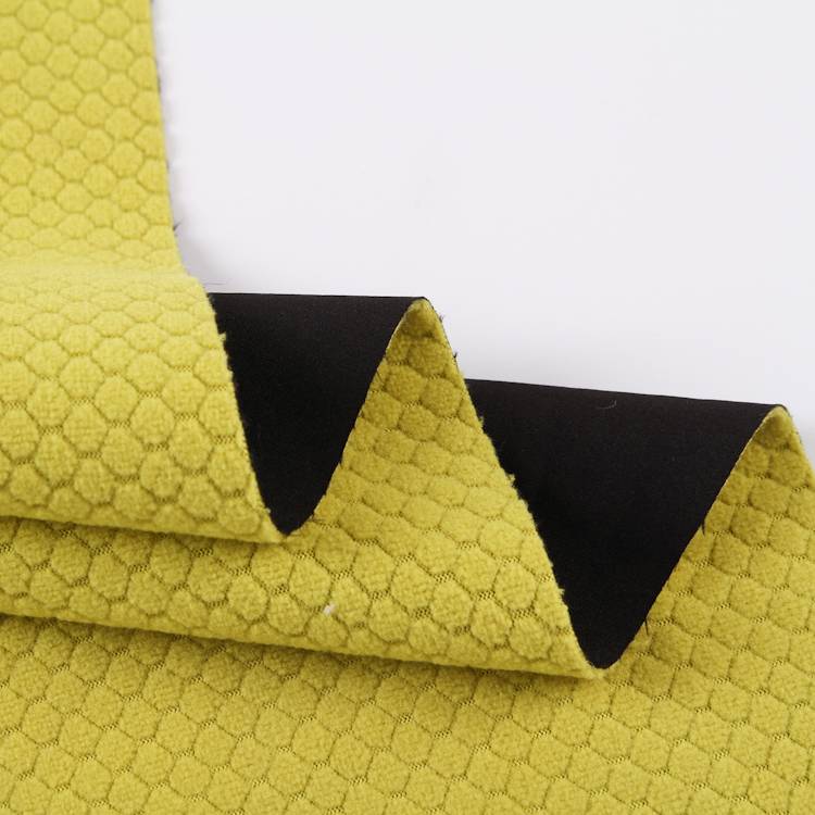 Free sample for Embossed Softshell Fabric - 4 way stretch softshell bonded stretch fabric for  bonding stretch fabric jacquard polar  fleece – Starke