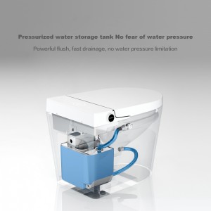 Starlink UV-sterilisatie slim toilet met grote zitting