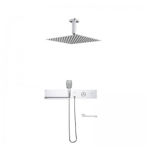 Starlink ceiling-type three-function Spray Square fixed temperature Shower