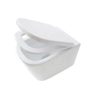Clean and durable high-end wall-hung toilet