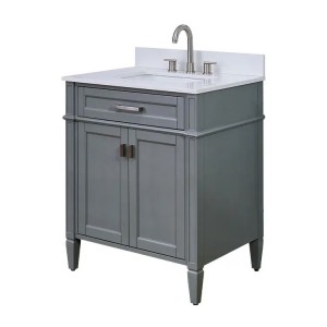 Custom Single Sink Bathroom Vanity Cabinet