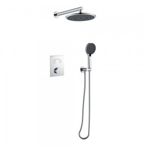 Starlink Bathroom Round Wall Thermostatic Water Top Shower