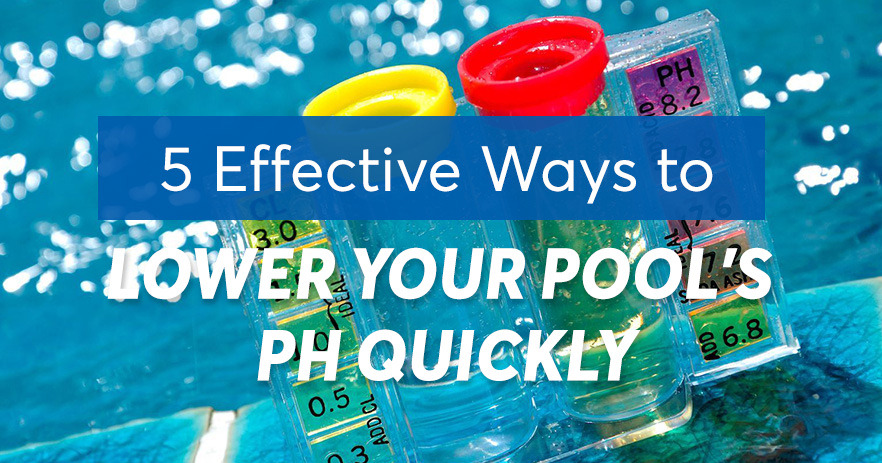 5 effektive måder at sænke din pools pH hurtigt