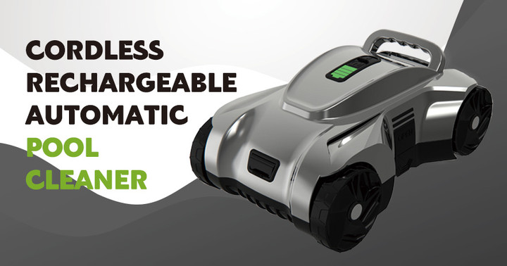 7500mAh Cordless Rechargeable Automatic Pool Cleaner