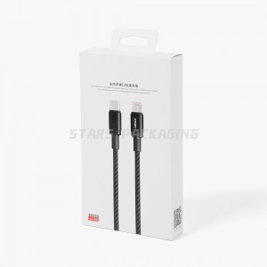Electronic Earphone Packaging Box with Hanger