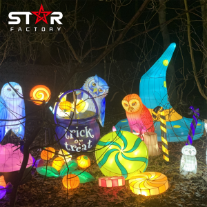 Best Quality Owls Animal Light lanterns Colorful Animal lantern