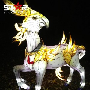 Popular Chinese Silk Lantern Festival Animal Lantern
