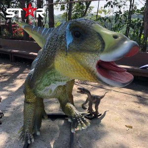 Realistic Animatronic Dinosaur For Jurassic Theme Park
