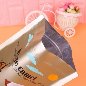 Food Grade Aluminum Foil Stand Up Bags for USA Market