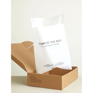 Compostable Bags for Garments and Apparel Packagings for trash