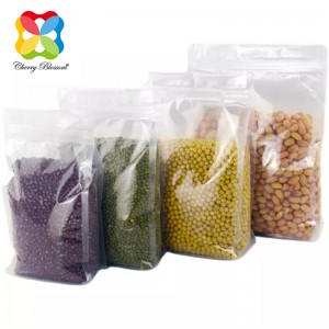Transparent Plastic Eight Side Seal Packaging Bags