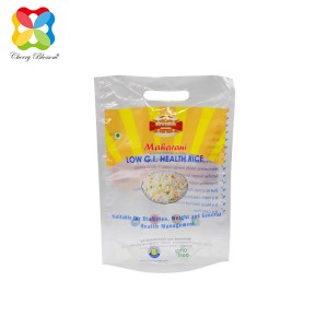 Printed Packaging Bags Factory in China Polyethylene Plastic PP Rice Packing Bag Hot for Sale