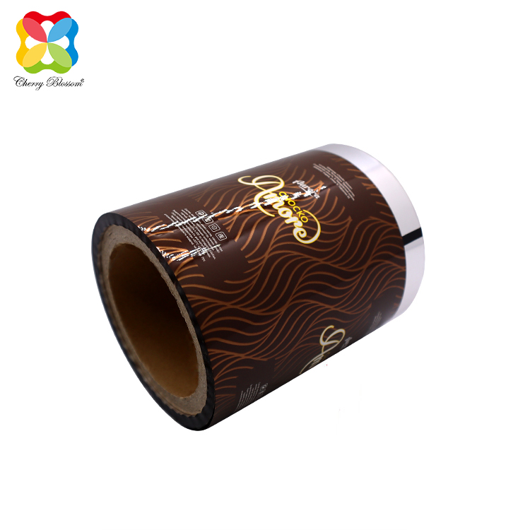 Bustina di cioccolato con lecca-lecca in foglio di alluminio stampato personalizzato Confezione con film sigillato a freddo