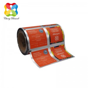 Food Packing Material Plastic Roll Film For Tea Bags Packaging