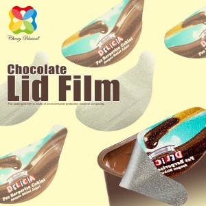 スナック包装チョコレートビスケットシーリング蓋フィルムのカスタマイズされた印刷