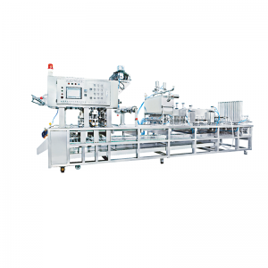 CFD series cup filling and sealing machines for jelly, pudding, and yogurt
