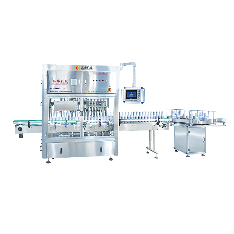 CHZX-6 Linear Glass Bottle Filling Machine for Sauce, Fruit Juice, and Fruit Wine