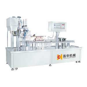 CFR plastic soft bottle (Popsicle) filling and sealing machine